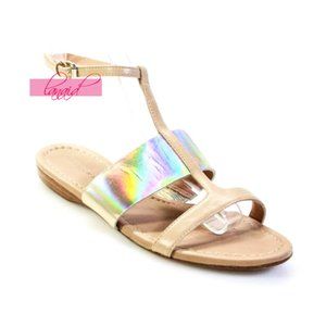 Sigerson Morrison Abisha Sandals Iridescent Holo 7